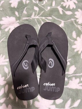 Cobian Black Men's Flip Flop Sandals